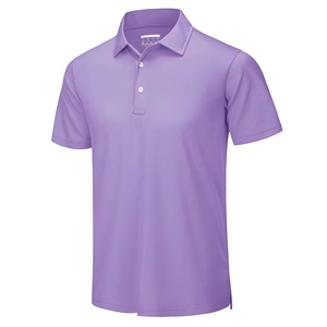 Polos pour hommes 100% coton, logo personnalisé brodé, manches courtes, imprimé uni, tricoté en polyester, mode été - Product Image 6