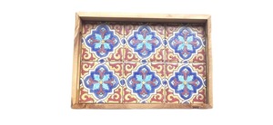 Natural Wooden Serving <b>Tray</b> Durable and Stylish for <b>Food</b> Service and Home Decor Available for Bulk Quantity - Product Image 2