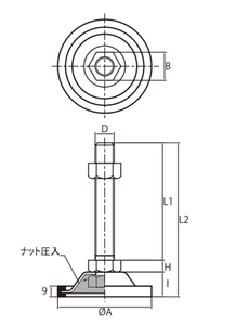 Pernos y Tuercas de Anclaje de Rosca Métrica Pasivados de Acero Inoxidable de la Marca HARMONIE, los Más Vendidos, Fijaciones Personalizadas Modelo P2 SUS-03 - Product Image 5