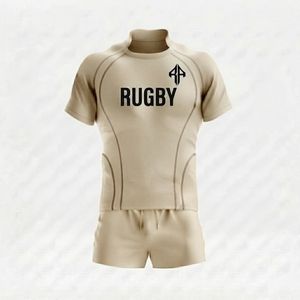 Uniforme de rugby imprimé par sublimation par RIVIAN ATLANTIC, maille respirante à manches courtes, 100% polyester, séchage rapide pour adultes - Product Image 2