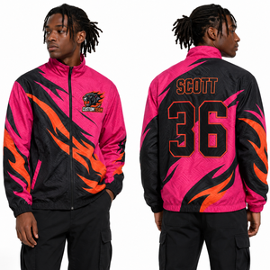 <b>Packable</b> Mens Windbreaker <b>Jacket</b> Custom Wholesale Factory Premium Lightweight Waterproof Windproof Hooded Reflective Embroidered - Product Image 5