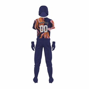 Uniforme de Béisbol con Estampado de Camuflaje Personalizado OEM, Transpirable, que Absorbe la Humedad, Jersey Deportivo Unisex - Product Image 3