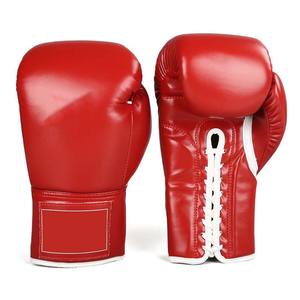 Guantes de Boxeo Personalizados con Logotipo, de Piel de Vaca, para Adultos, Transpirables, con Cordones, de Alta Calidad, en Oferta - Product Image 1