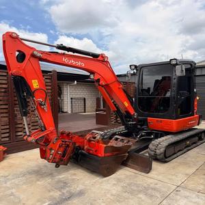 Miniexcavadora Kubota KX033-4 de 3 Toneladas, Compacta y Potente, Usada para Construcción, con 1 Año de Garantía y Accesorio de Cucharón - Product Image 6