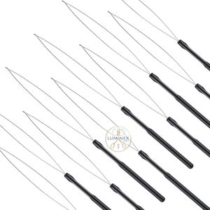 Professional Stainless Steel Hair Extension Tool <b>Set</b> with <b>Plier</b> Hooks and Wire Loop for Easy Application and Removal - Product Image 5
