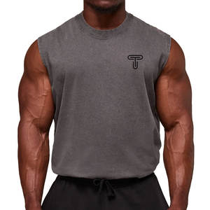 เสื้อกล้ามออกกำลังกายผู้ชายขายดี รุ่นยอดนิยม เสื้อกั๊กแขนกุดสำหรับฟิตเนส ยิม และเพาะกาย มีจำหน่ายแล้ว - Product Image 1
