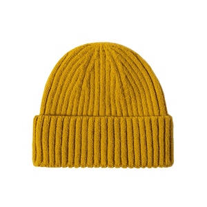 Bonnet d'hiver unisexe plissé en acrylique premium, tricot côtelé, couleur personnalisable, ajustable, pour usage quotidien en extérieur, avec marque privée - Product Image 6
