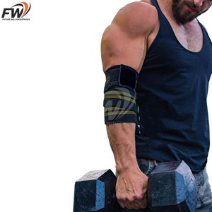 Bandes de genou sur mesure OEM, qualité supérieure, matériau durable en nylon et néoprène, avec taille et impression de logo personnalisées - Product Image 5