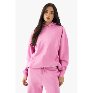 Sudadera con capucha corta de manga larga elegante para mujer, con cordón ajustable, en oferta por temporada - Product Image 5