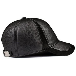 Comfortable And Breathable Fabric <b>Men</b> Women Leather <b>Hats</b> Hot Selling Factory Made Price Leather <b>Hats</b> For Adults - Product Image 2