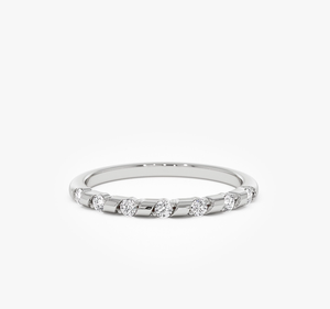 14KT Gold Round Brilliant Cut Lab Grown <b>Diamond</b> <b>Ring</b> IGI Certified Bridal Anniversary Jewelry - Product Image 1