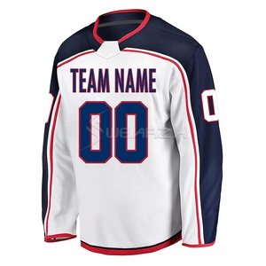 Camiseta de Hockey sobre hielo personalizada de alta calidad, uniforme de hielo impreso por sublimación, ropa deportiva, venta al por mayor - Product Image 6