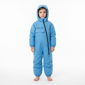 Mono de Nieve para Niñas HAWK EYE con Bloques de Color, Capucha, Cremallera, Aislamiento Sintético, Impermeable, Ropa de Invierno - Product Image 1
