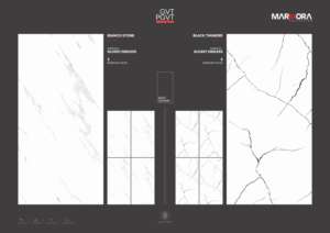 Azulejos de porcelana Suprem Glossy Endless de gran tamaño, 600x1200, para pisos y paredes en oficinas, centros comerciales e interiores comerciales. - Product Image 2