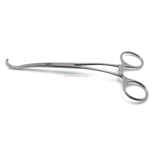 Pinzas Quirúrgicas Satinsky Cooley Debakey, Instrumentos Vasculares Hemostáticos de Acero Inoxidable de Primera Calidad, Clase I, Cirugía General - Product Image 6