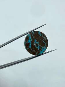 Pierre précieuse naturelle turquoise en fil, qualité export, pierre centrale pour bague de fiançailles 20 mm, d'Inde, prix de gros - Product Image 6