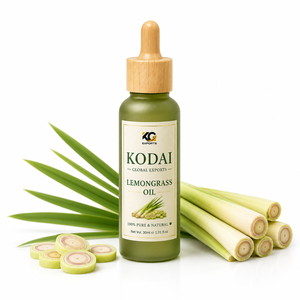 Aceite Esencial de Limoncillo de Tamil Nadu 100% Puro y Natural de Primera Calidad, Destilado al Vapor, para Aromaterapia y Cuidado Facial, Kodai Global Export - Product Image 1