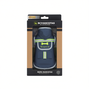 Impermeable con capucha y malla superior para perros, talla pequeña - Product Image 1