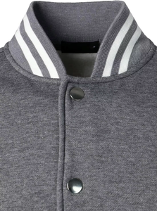 Chaqueta Varsity de Invierno para Hombre de Alta Calidad, Personalizada OEM, con Cuello Alto, Impresión de Serigrafía y Logotipo Bordado en la Parte Delantera - Product Image 6