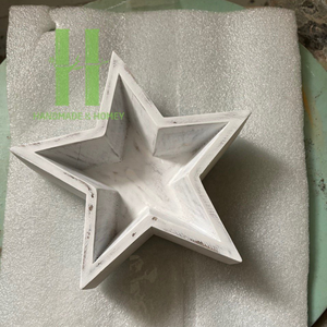 Tazón de masa de Luna rústica para hacer velas Tazón de masa de madera Vintage para decoración del hogar OEM en Vietnam - Product Image 2