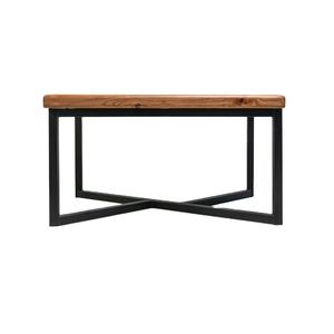 Table à manger en résine époxy de qualité supérieure fabriquée à la main avec pieds en métal durable et plateau en bois poli pour des espaces de vie élégants - Product Image 2