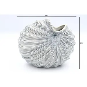 Vase à fleurs en métal artisanal de luxe pour un style intérieur haut de gamme, vase à fleurs en métal moderne pour une décoration contemporaine. - Product Image 2