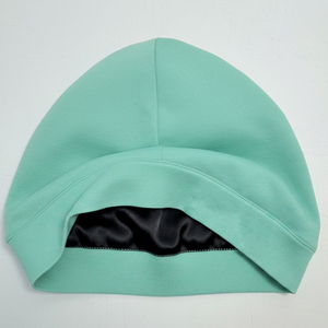 Bonnet en satin anti-UV pour cyclisme en extérieur, doublure de préchauffement absorbant l'humidité, bonnet en satin doux à ajustement confortable, vente en gros - Product Image 5