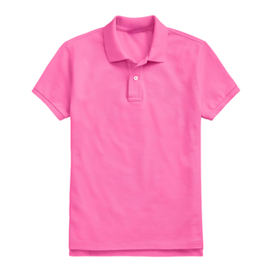 เสื้อผู้หญิงคลาสสิก แขนสั้น สีพื้น เรียบง่าย สบายๆ ผ้าฝ้าย 100% ระบายอากาศได้ดี เสื้อปิเก้ รับผลิตแบบ OEM ODM ขายส่งเสื้อผ้าตามสั่ง - Product Image 6