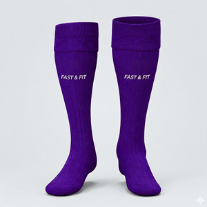 Wholesale High Quality Athletic Spandex <b>Polyester</b> Anti-Bacterial Crew Length Thermal Adult Athletic <b>Socks</b> Anti-Slip Sports Grip - Product Image 6