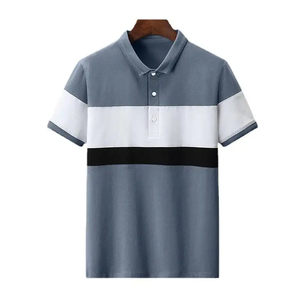Polo respirant anti-rétrécissement pour homme en coton original de haute qualité – T-shirt polo d'été pour homme – Vêtements en gros - Product Image 5
