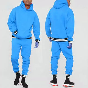 Conjunto Deportivo con Logotipo Personalizado, Productos en Oferta, Ropa Deportiva de Alta Calidad en Tejido Técnico, Traje Deportivo Negro de 2 Piezas para Hombre, Unisex - Product Image 6