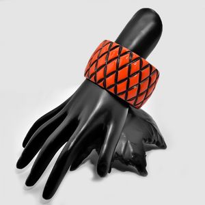 Geometric Epoxy Resin Carved Bangle Stack With Top Quality for Women Daily Wear Party Festive <b>Boho</b> Fashion Jewelry <b>Bracelet</b> Cuff - Product Image 1