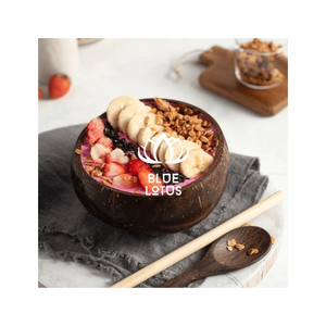 Vaisselle écologique en coquille de noix de coco, excellent rapport qualité-prix, pour servir les salades et présenter les aliments, avec des matériaux propres, pour les commandes en gros - Product Image 1
