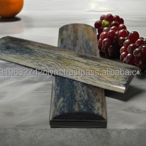 Cuchillo de utilidad de Damasco de alta calidad, balanzas de hueso de vaca lisas, mango, fabricación india, materiales de calidad - Product Image 3