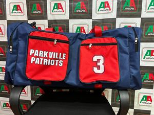 Duffel-Bolsa de Material ligero y resistente con el Logo del nombre, buena calidad, para fútbol americano y baloncesto - Product Image 2