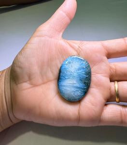 Piedra de Glaciar Natural Premium al por Mayor, Cristal Blanco Azulado, Gema Cabujón, Mezcla de Formas, Hilo de Piedras para Fabricación de Joyería de Alta Calidad - Product Image 4