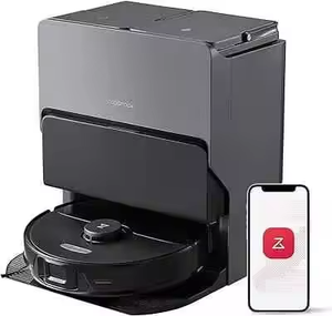 Roborock S8 MaxV de qualité supérieure pour aspirateur robot et serpillière, aspiration 10000 Pa, vidage automatique, distributeur de détergent, en plastique - Product Image 1