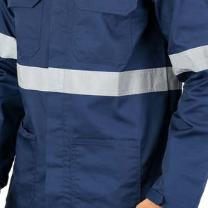 Vestes de sécurité réfléchissantes haute visibilité pour l'hiver, vêtements de travail d'extérieur, vestes de sécurité imperméables personnalisées en gros - Product Image 6