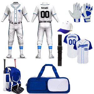 Ensembles d'uniformes de baseball 100 % polyester légers et haute performance - Product Image 1