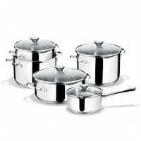 Pot de service en acier inoxydable poli miroir de qualité alimentaire 304 avec isolation à double paroi et couvercle de conservation de la chaleur pour la restauration en buffet