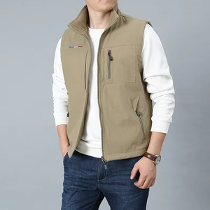 Chaleco Casual de Alta Calidad para Hombre, Otoño e Invierno, Chaleco Grueso y Cálido sin Mangas, Estilo Sólido - Product Image 5