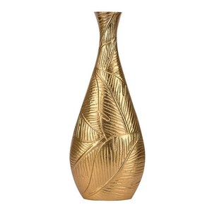 High-End Luxury Modern Wrought Iron <b>Vase</b> Engraving Eco-Friendly Corrosion Resistant Handmade Silver Durable Wide Tabletop <b>Vase</b> - Product Image 2