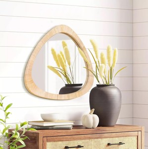 Miroir mural décoratif pour la décoration intérieure, miroir mural bohème en rotin tressé à la main pour chambre et salon, fabriqué au Vietnam - Product Image 6