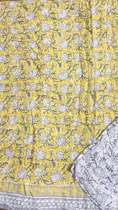 Luxury Printed Elephant Floral Cotton <b>Quilt</b> Bedspread Handmade Reversible Traditional Indian Rajasthani Hotel-Style Home Decor - Product Image 4