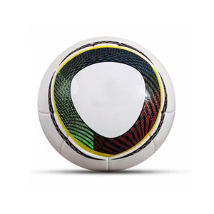 Ballon de football professionnel taille 5 en cuir PU pour matchs et entraînements, idéal pour les clubs et les écoles – Football standard du Pakistan - Product Image 4