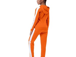 Nuevo Conjunto Deportivo para Mujer, Diseño Sólido y Moderno con Cuello Alto, Estilo de Moda, Tela Resistente, Precio Económico - Product Image 4