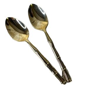 Cuchara de Servir Decorativa de Estilo Vintage con Mango de Diseño Camil, Vajilla de Metal Hecha a Mano para Decoración de Hoteles, Restaurantes y Hogares - Product Image 3