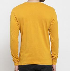 เสื้อยืดแขนยาวสีเหลืองวินเทจพิมพ์ลายหน้าการ์ตูน O คอถักเสื้อยืดลำลองสวมใส่ทุกวัน - Product Image 2