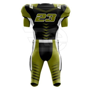 Ensemble d'uniformes de football américain personnalisés, vêtements de sport durables, usine d'uniformes de football américain - Product Image 2