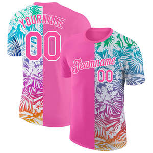Full Print Sublimation Shirts Premium Quality Polyester Moisture-Wicking UV Protection 180g Men's Flag Custom Design OEM ODM - Product Image 1